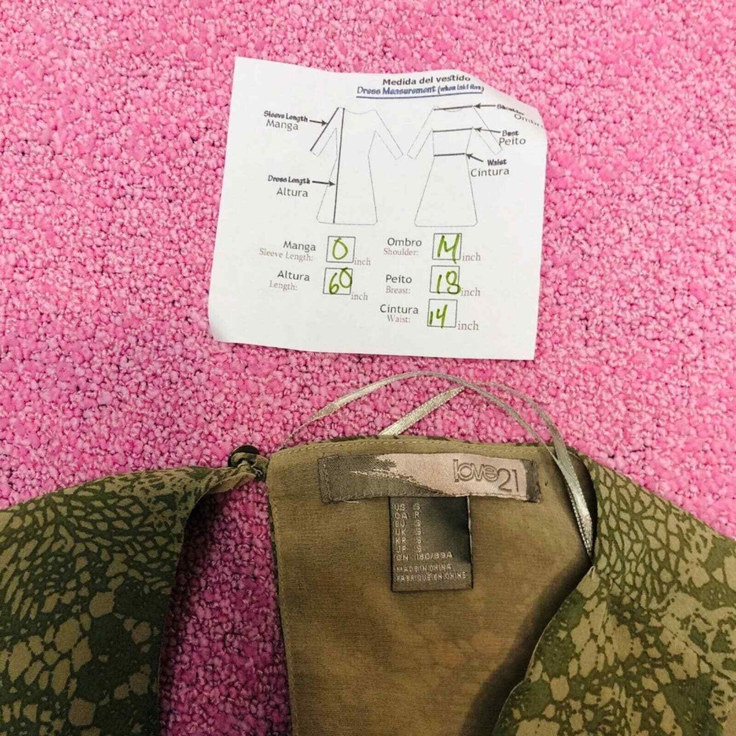 Love 21 S Sleeveless Long Wrap Dress Moss Green