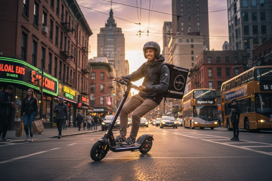 Turning Downtime into Dollars: My Quick Scooter Runs for DoorDash and Uber Eats