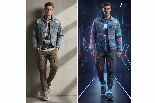 Why I’m Using AI and Myself to Model My Clothing Brand