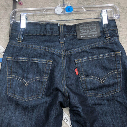 levi's 511 Jeans Men's Size 26x26 Blue Demin Slim Straight