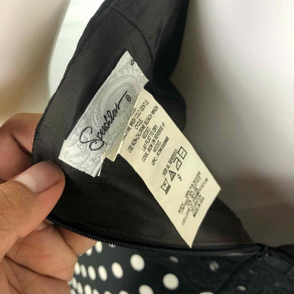 Speechless Size 9 A Line Dress Polka Dot Strapless