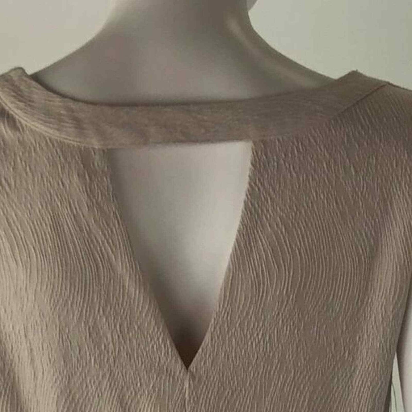 Lauren Conrad Small Beige Sleeveless Dress