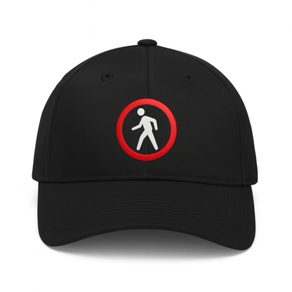 Pedestrian Baseball Cap – Minimal Streetwear Embroidered Hat