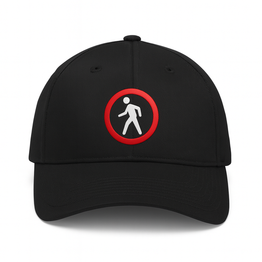 Pedestrian Baseball Cap – Minimal Streetwear Embroidered Hat