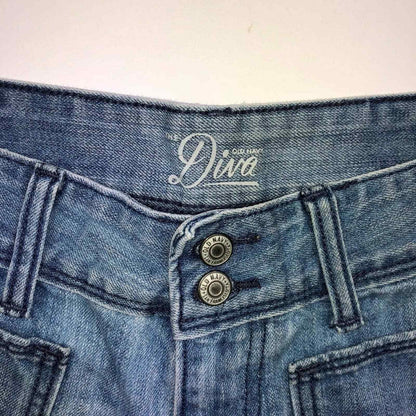 Diva Women's Cotton Old Navy Denim Shorts Size 8
