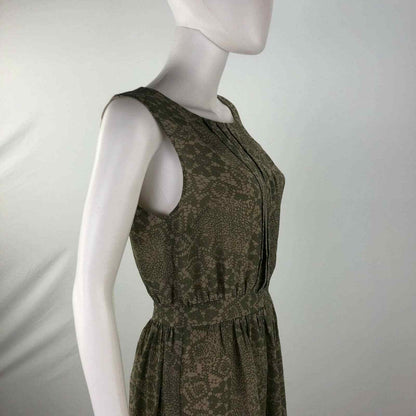 Love 21 S Sleeveless Long Wrap Dress Moss Green