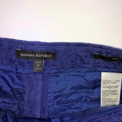 Banana Republic Size 0 Blue Casual Pants