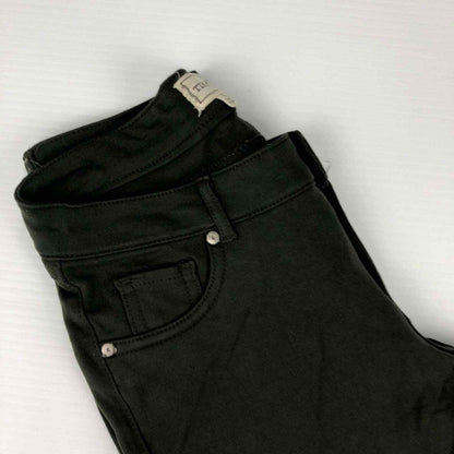 Timing Small 26W Black Straight Slim Pants