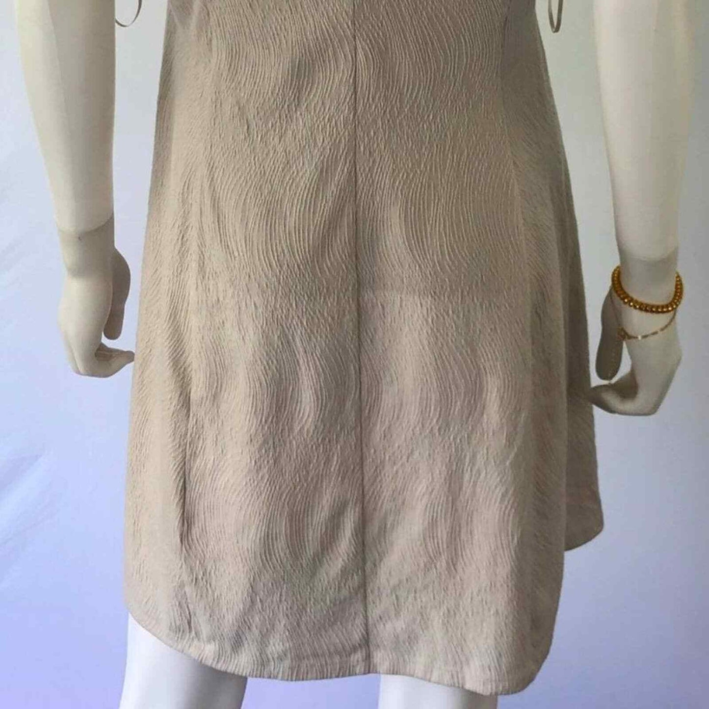 Lauren Conrad Small Beige Sleeveless Dress