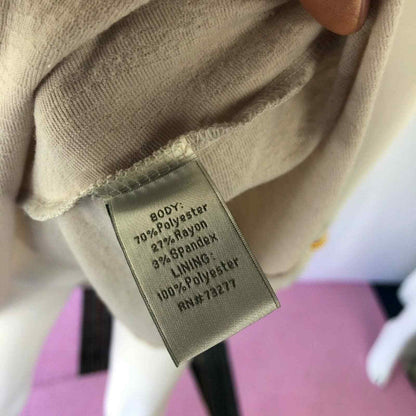 Lauren Conrad Small Beige Sleeveless Dress