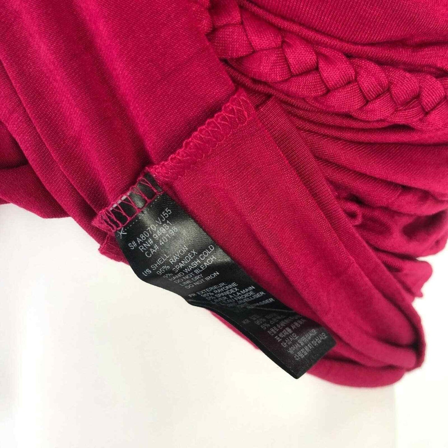 Forever 21 XXI Women's Small Red Halter Sleeveless Dress