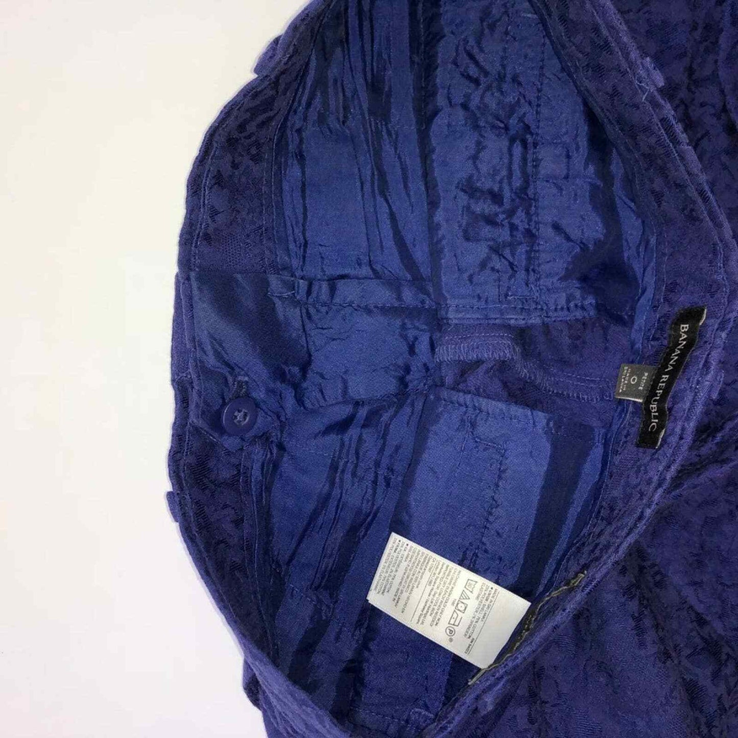 Banana Republic Size 0 Blue Casual Pants