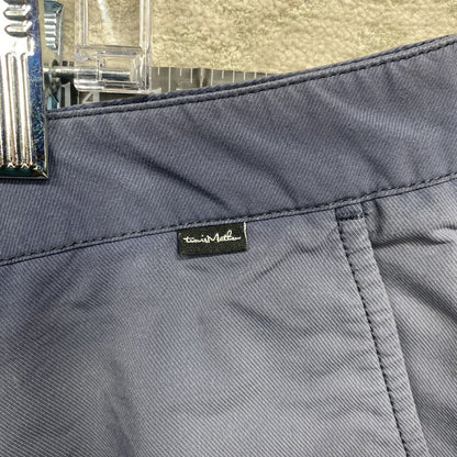 Travis Mathew Shorts Men's Size 36 Blue Loose Wide Leg Chino