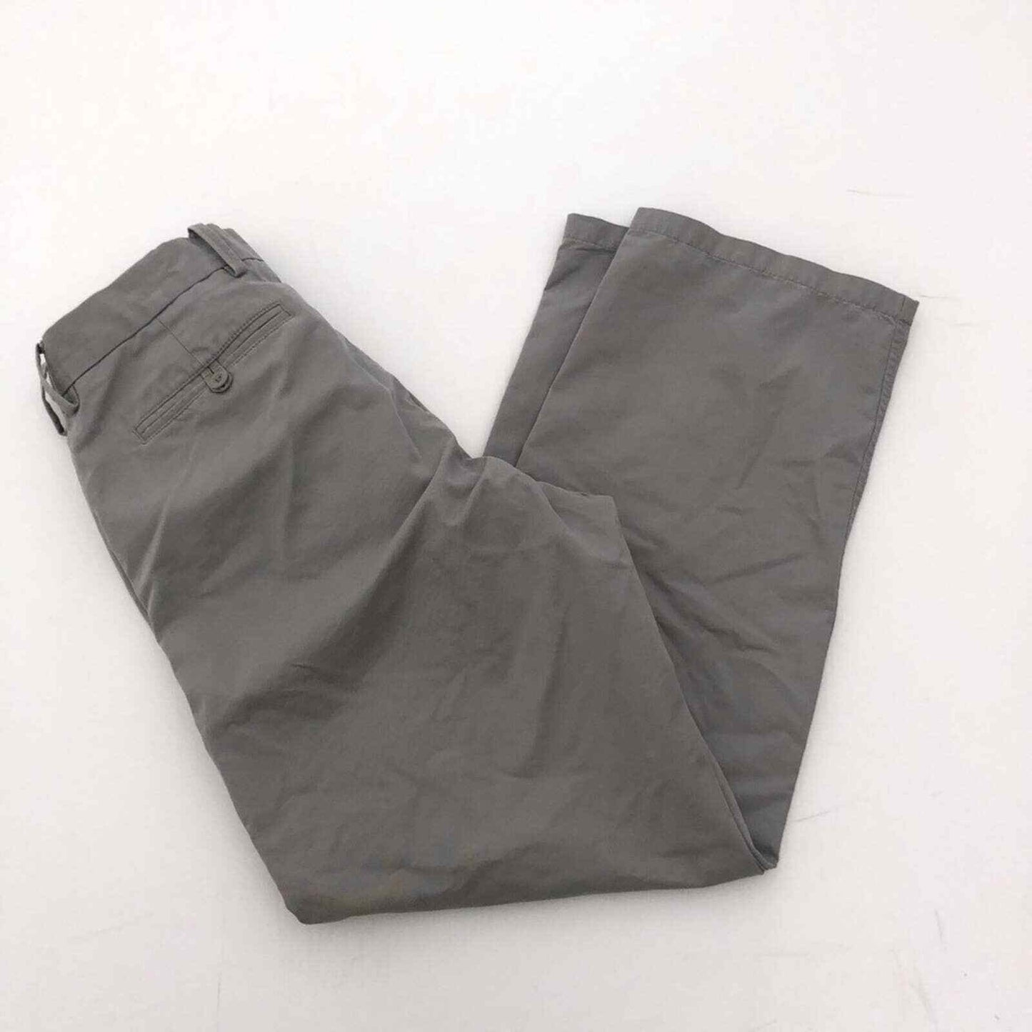 GAP Waist 30 Gray Straight Relaxed Khaki Pants