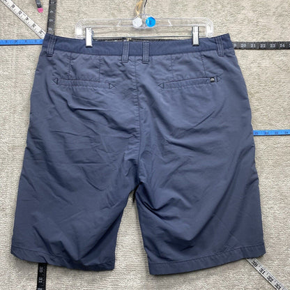 Travis Mathew Shorts Men's Size 36 Blue Loose Wide Leg Chino
