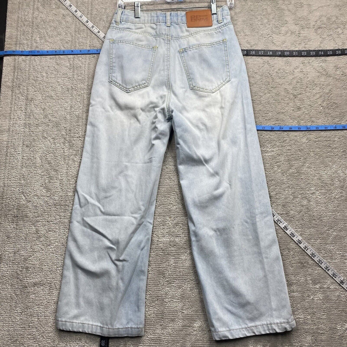 Princes Polly Jeans Women's Size 4 Light Blue Straight Loose Pants