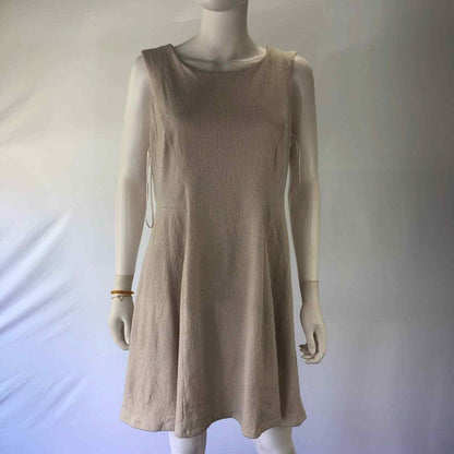 Lauren Conrad Small Beige Sleeveless Dress