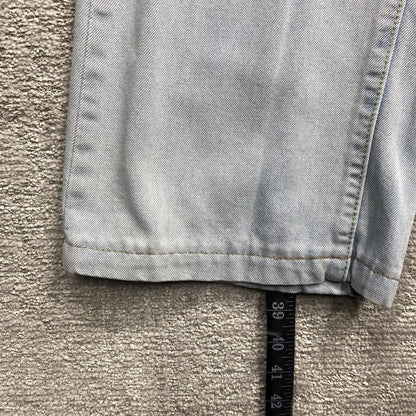 Princes Polly Jeans Women's Size 4 Light Blue Straight Loose Pants