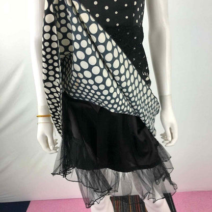 Speechless Size 9 A Line Dress Polka Dot Strapless