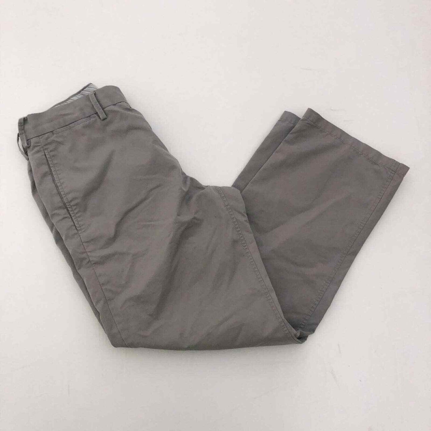 GAP Waist 30 Gray Straight Relaxed Khaki Pants