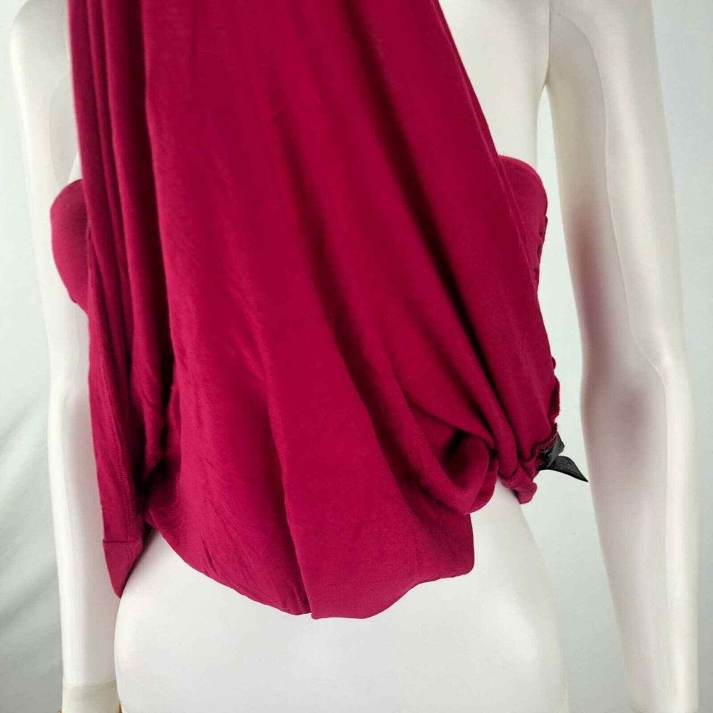 Forever 21 XXI Women's Small Red Halter Sleeveless Dress