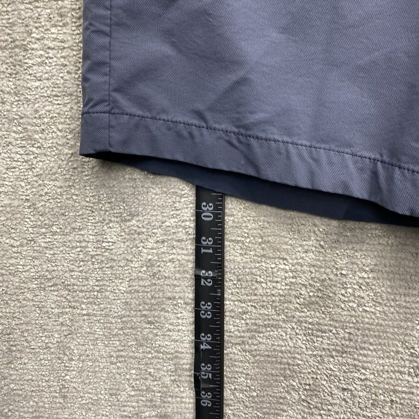 Travis Mathew Shorts Men's Size 36 Blue Loose Wide Leg Chino