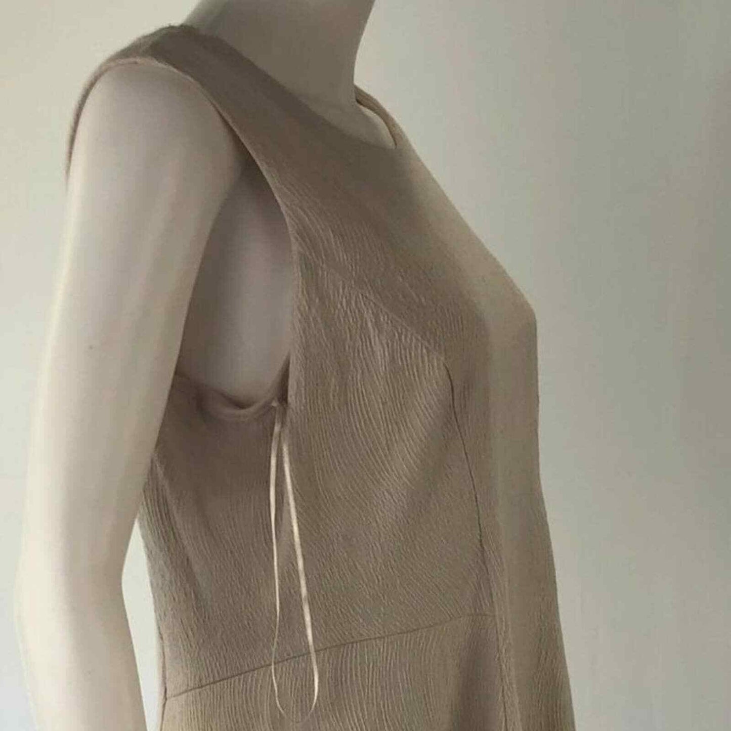 Lauren Conrad Small Beige Sleeveless Dress