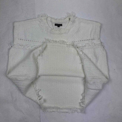 Who What Wear Women's Sweater White Size Large