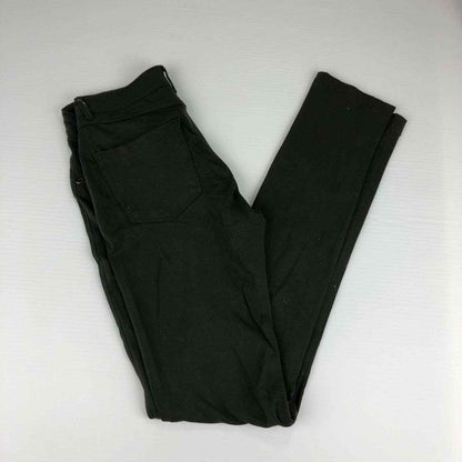 Timing Small 26W Black Straight Slim Pants