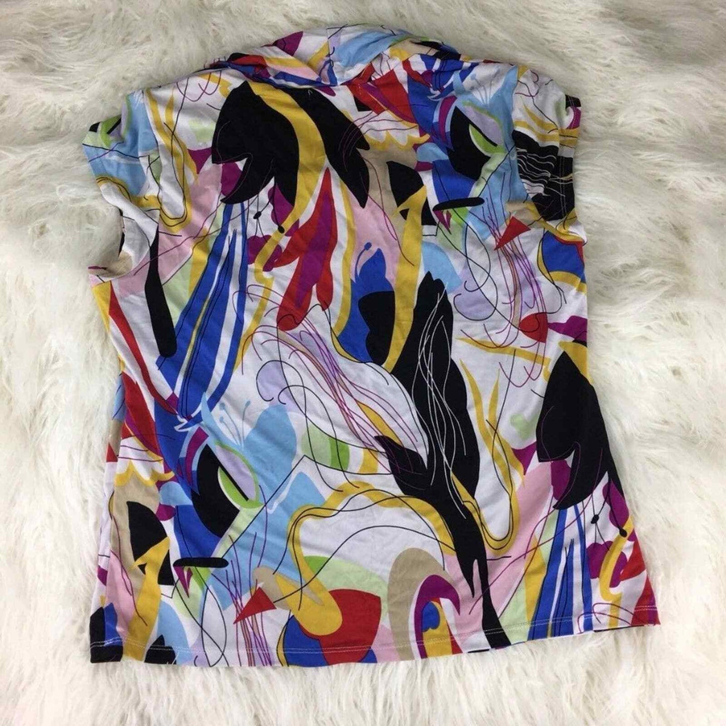 Grace Elements Extra Large Floral Blouse